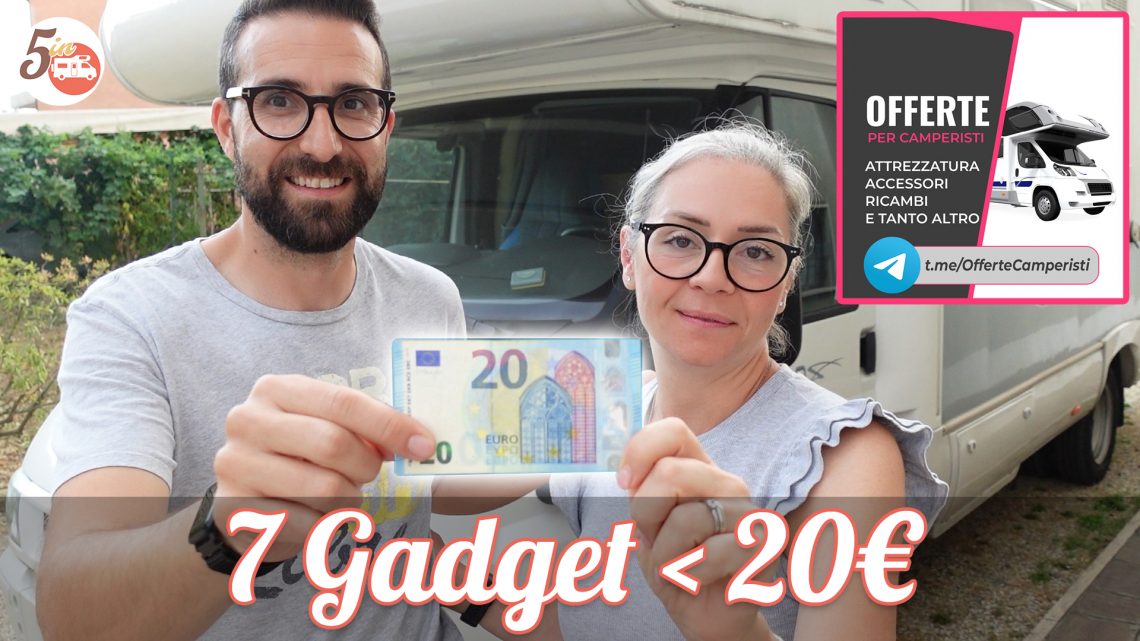 7 gadget utili in camper a meno di 20€ grazie a Offerte per