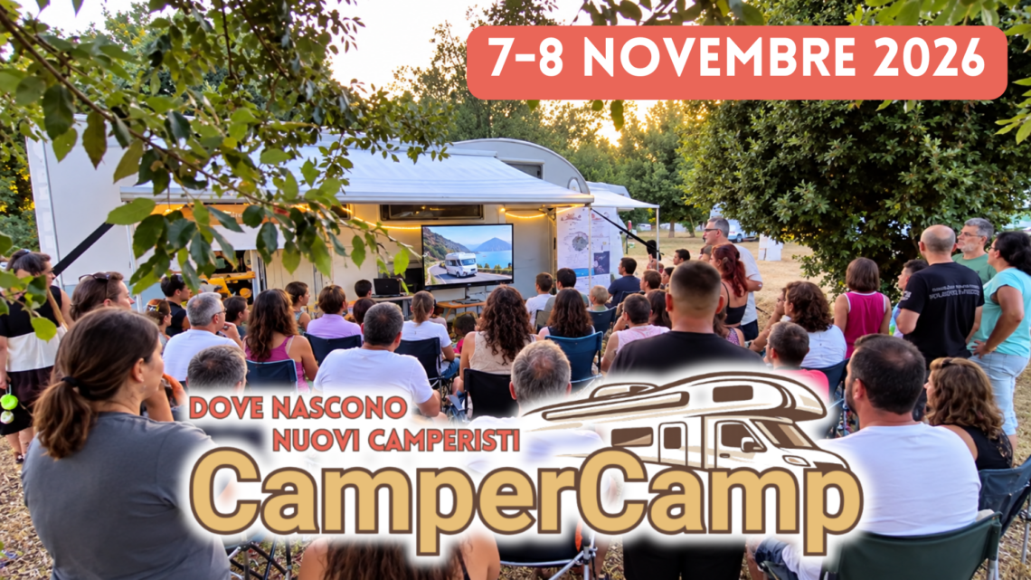 Famiglie e camperisti si incontrano per vivere un weekend in camper in Umbria con CamperCamp