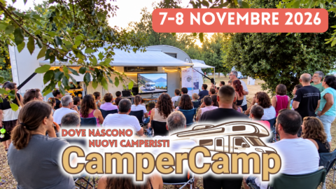 Famiglie e camperisti si incontrano per vivere un weekend in camper in Umbria con CamperCamp